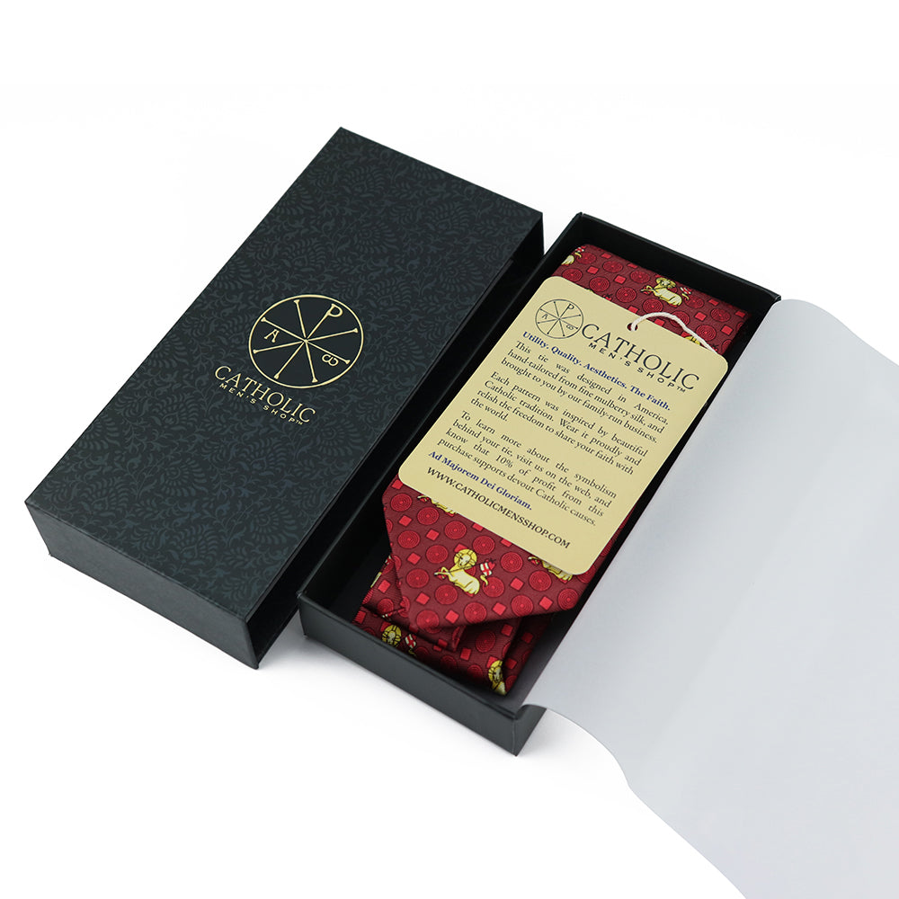 Lamb of God (Agnus Dei) Silk Necktie
