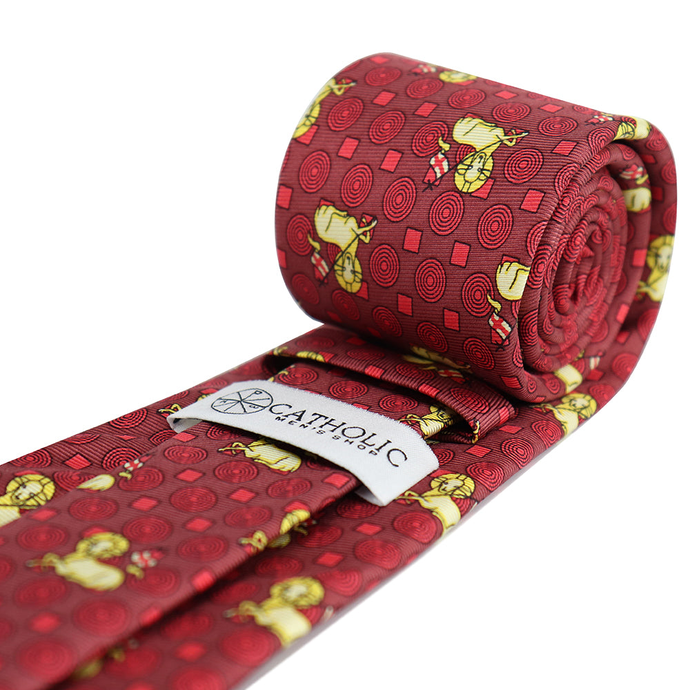 Lamb of God (Agnus Dei) Silk Necktie