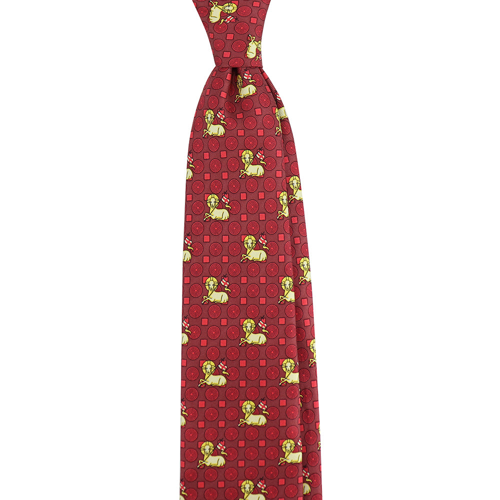 Lamb of God (Agnus Dei) Silk Necktie