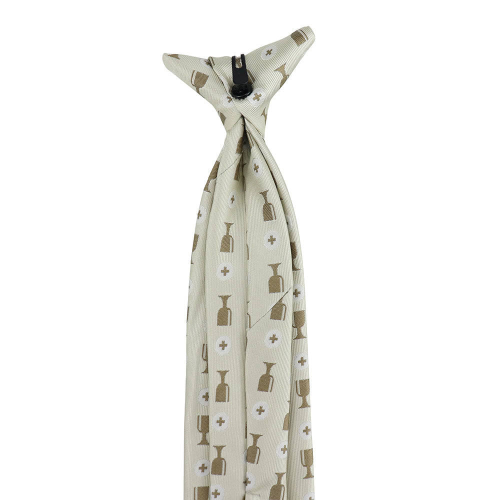 First Communion boy’s necktie, religious accessory for Mass or parish events