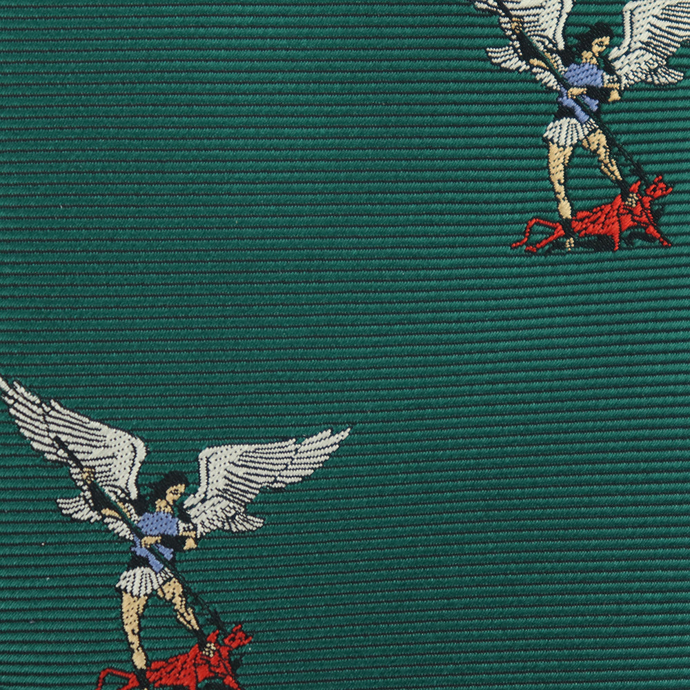 Woven Lamb of God boys’ necktie, meaningful Catholic gift for youth