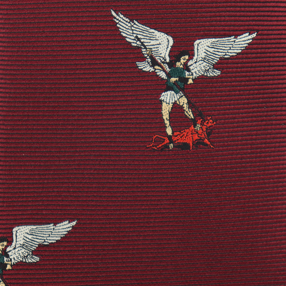 Boy’s devotional tie, featuring Lamb of God imagery for church wear