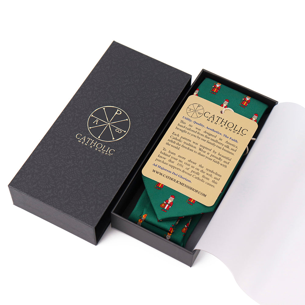 The Real St. Nick Silk Necktie