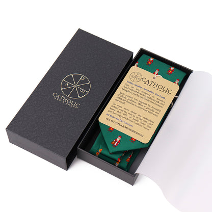 The Real St. Nick Silk Necktie