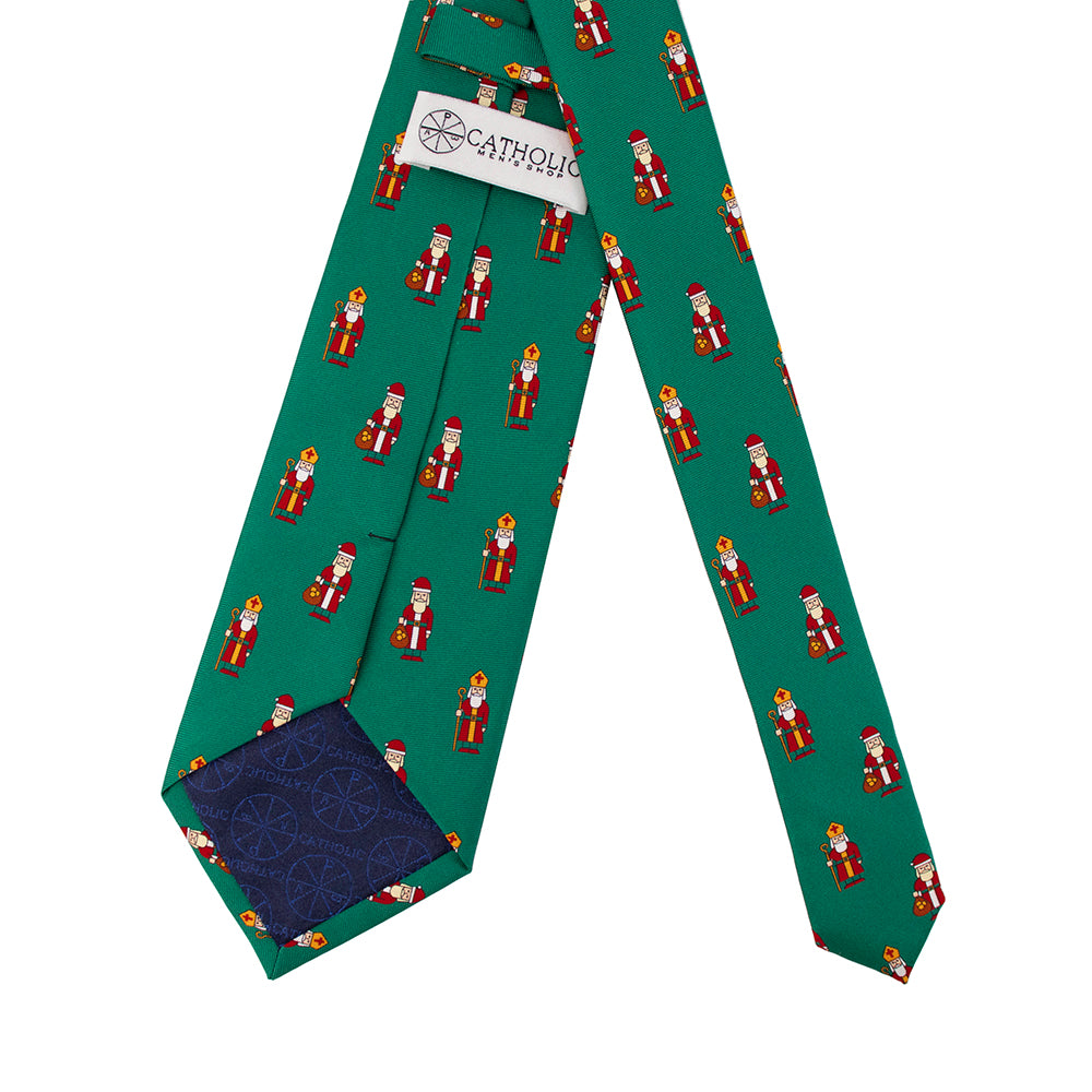 The Real St. Nick Silk Necktie