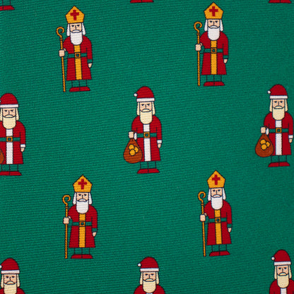 The Real St. Nick Silk Necktie