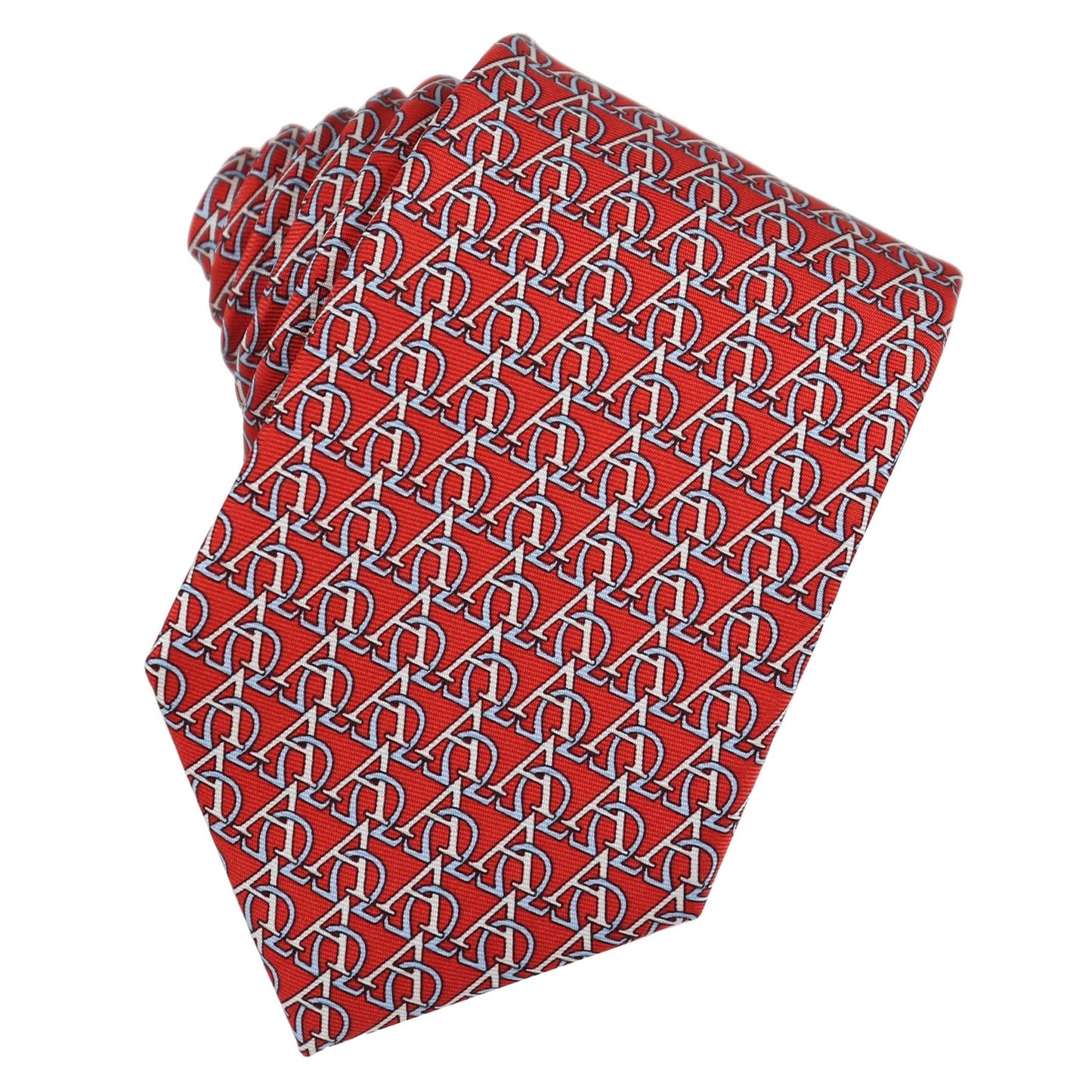 Alpha Omega Silk Screenprint Necktie