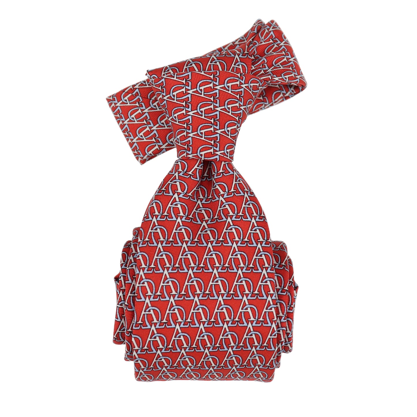 Alpha Omega Silk Screenprint Necktie