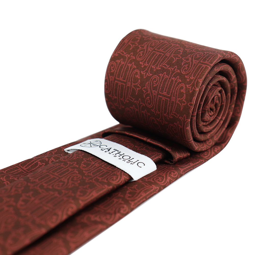 Christogram Silk Necktie