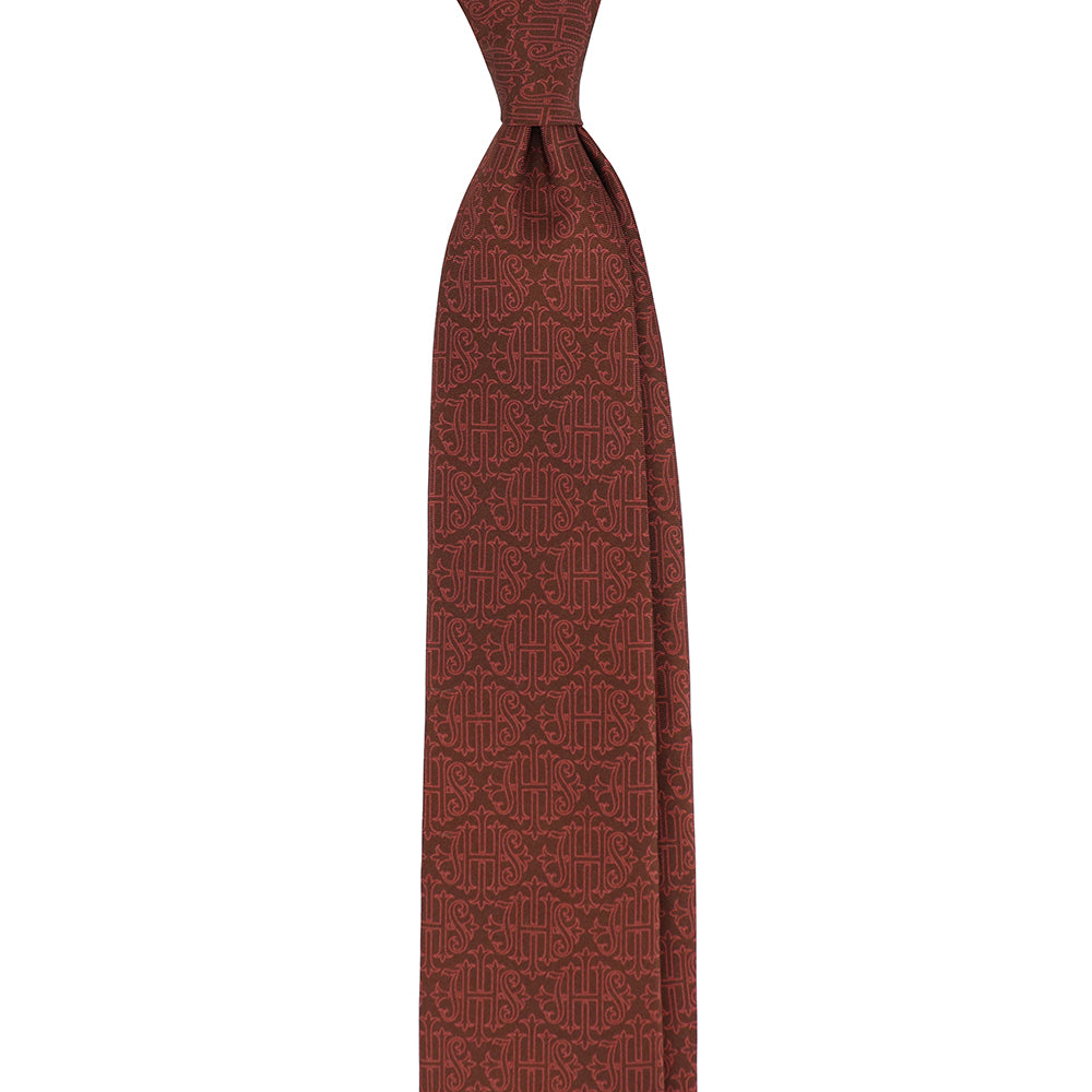Christogram Silk Necktie