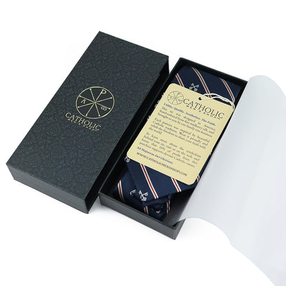 Keys of St. Peter Woven Silk Necktie