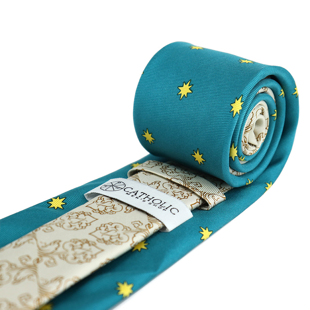 Virgin of Guadalupe Silk Screenprint Necktie