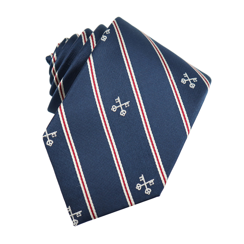 Keys of St. Peter Woven Silk Necktie