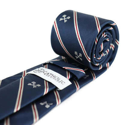 Keys of St. Peter Woven Silk Necktie