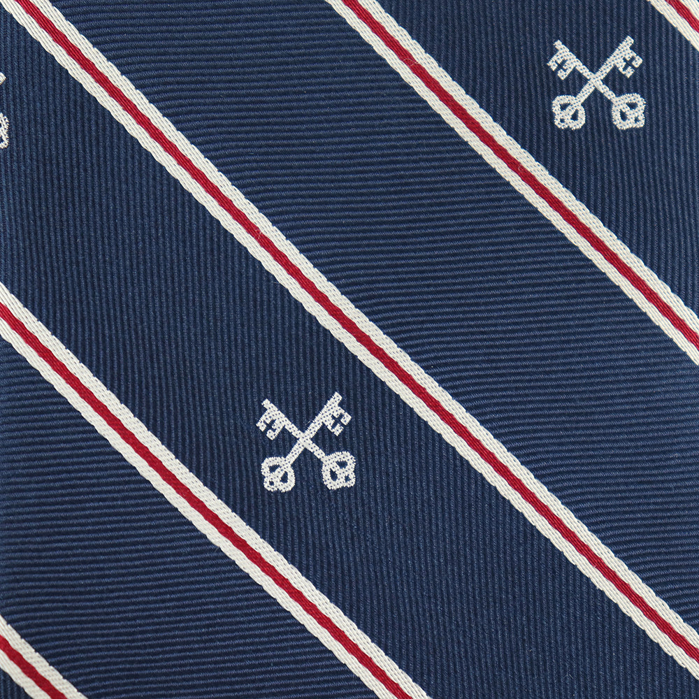 Keys of St. Peter Woven Silk Necktie