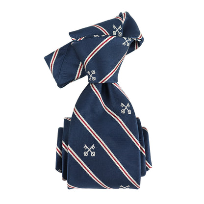 Keys of St. Peter Woven Silk Necktie