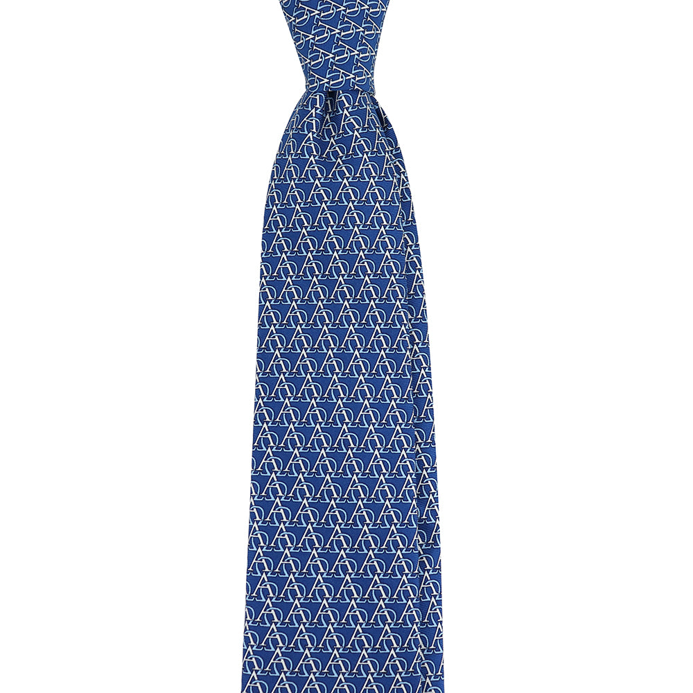 Alpha Omega Silk Screenprint Necktie