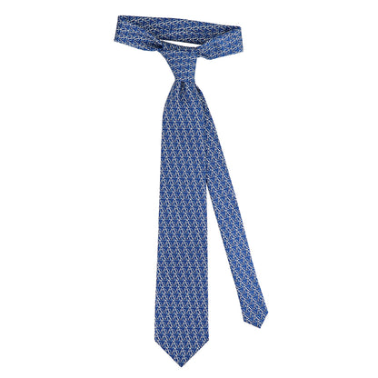 Alpha Omega Silk Screenprint Necktie