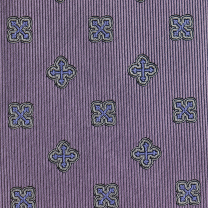Byzantine Cross Woven Silk Necktie