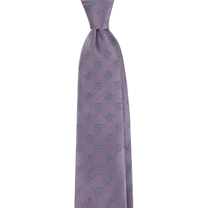 Byzantine Cross Woven Silk Necktie