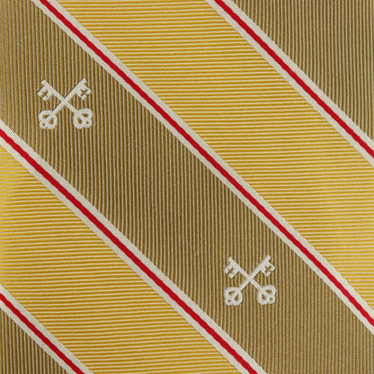 Keys of St. Peter Woven Silk Necktie