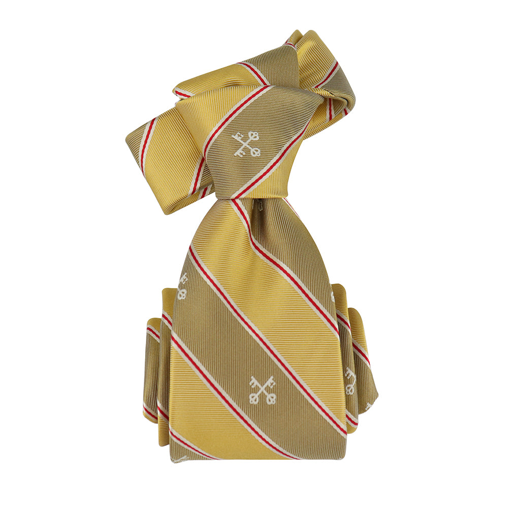 Keys of St. Peter Woven Silk Necktie