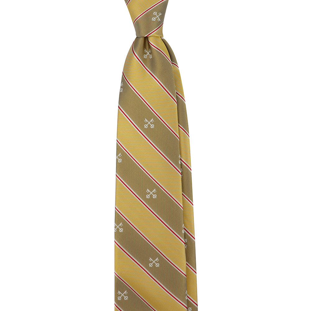 Keys of St. Peter Woven Silk Necktie