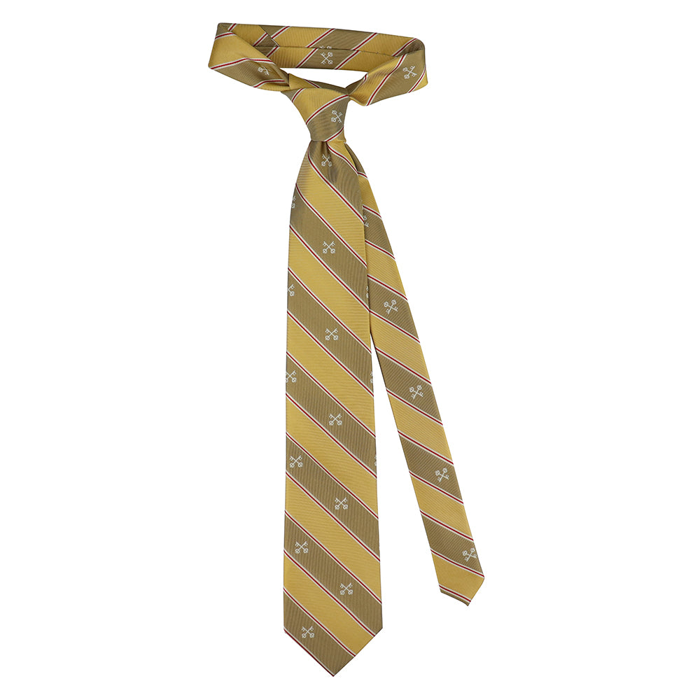 Keys of St. Peter Woven Silk Necktie