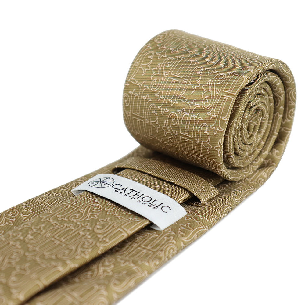 Christogram Silk Necktie
