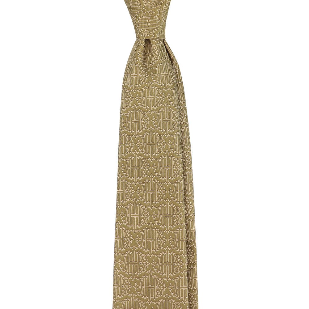 Christogram Silk Necktie
