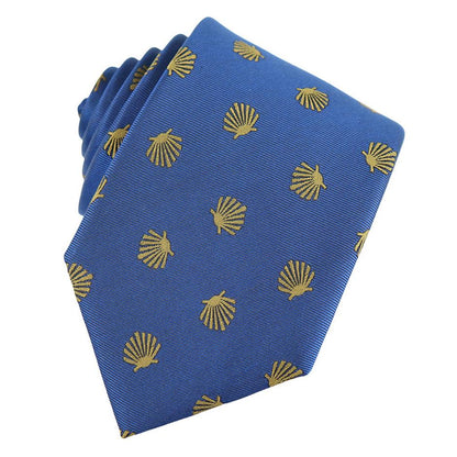 Camino de Santiago Woven Silk Necktie