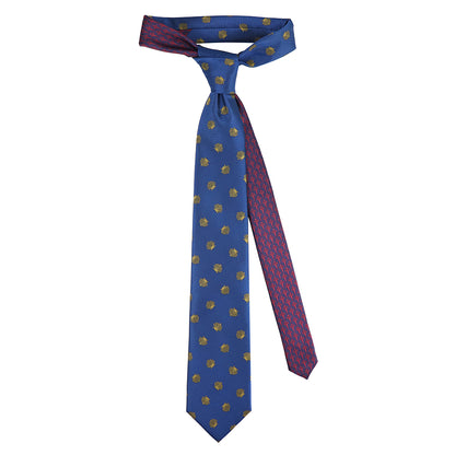 Camino de Santiago Woven Silk Necktie